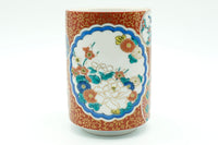 Wabana Yunomi, Japanese Teacup, Japanese Kutani ware, EdoMatcha