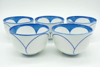 Nagisa Yunomi, Japanese Teacup, Set of 5, EdoMatcha