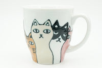Neko Party Yunomi, Japanese Teacup