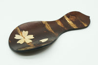 Kabazaiku Flower Tea Scoop, Cherry Bark, Cherry Blossom, Akita, EdoMatcha