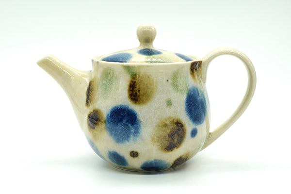 EdoMatcha Mizutama Kyusu Polkadots Japanese Teapot