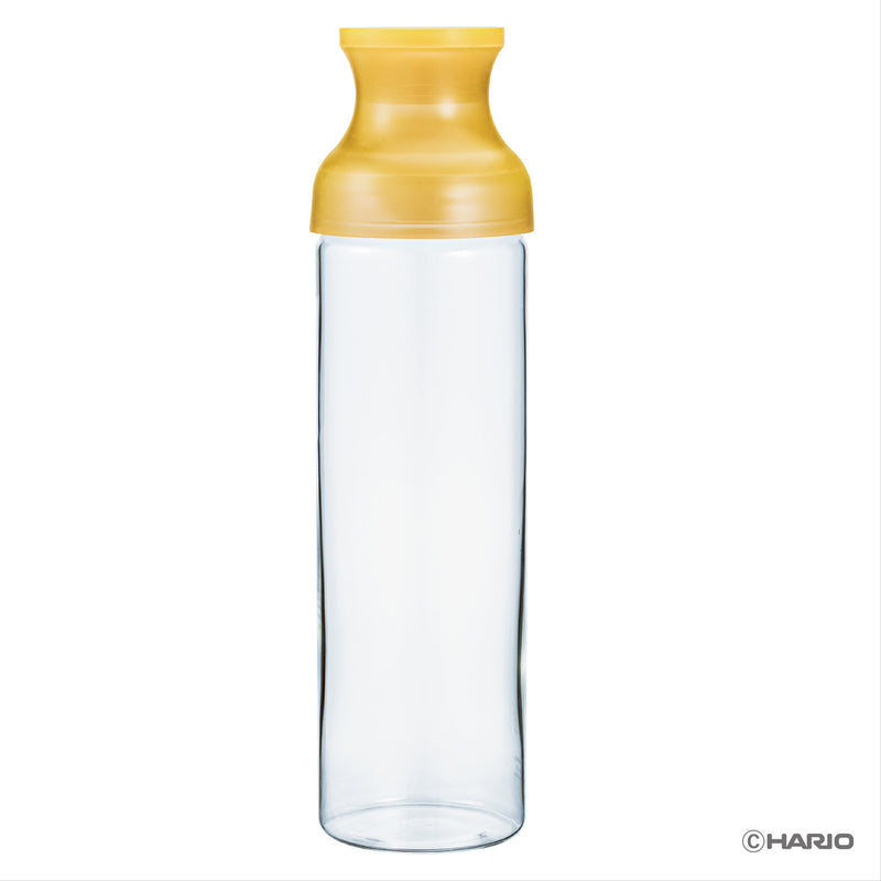 HARIO Cold Brew Tea Filter-in Bottle Carafe, 1,000ml - Yellow, EdoMatcha