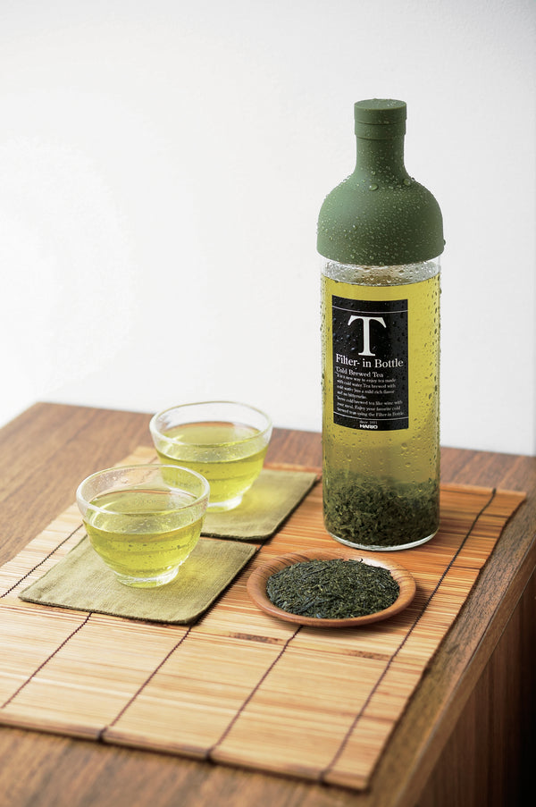 HARIO cold brew tea filter-in bottle olive green edomatcha Australia